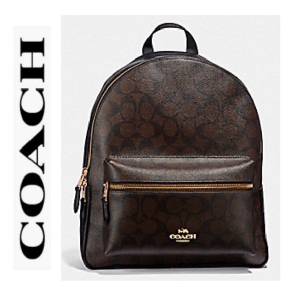 coach medium backpack